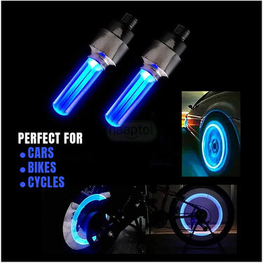 Bike Tyre Motion Reflector Light Pack of 4 Pcs.