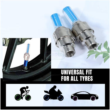 Bike Tyre Motion Reflector Light Pack of 4 Pcs.