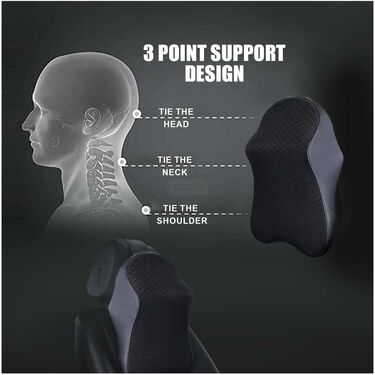 Car Seat Head & Neck Comfort Cushion (CSHRCC)