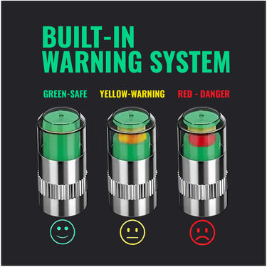 Tyre Pressure Monitor Pack Of 4 Pcs.