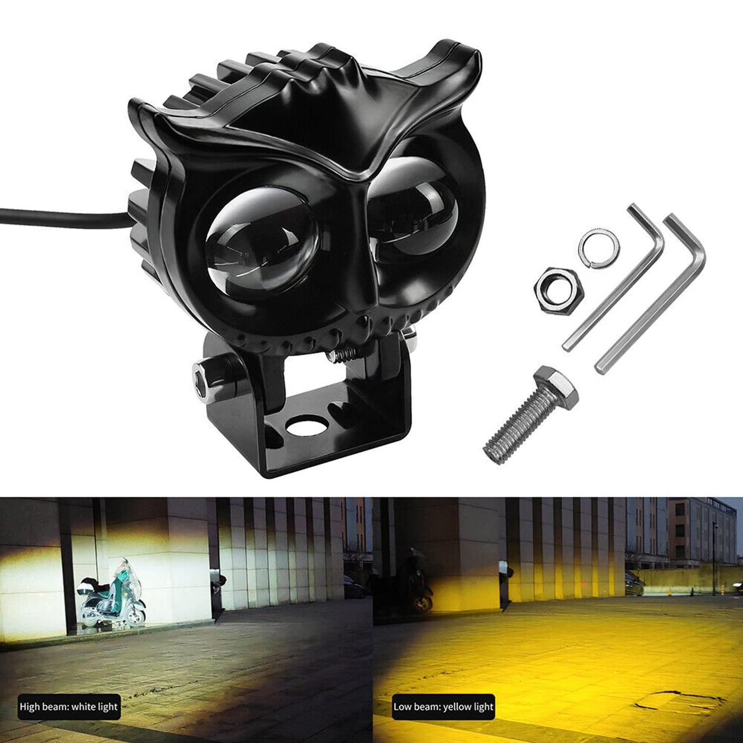 Mini Drive Owl Light Projector Pack of 2 Pcs.